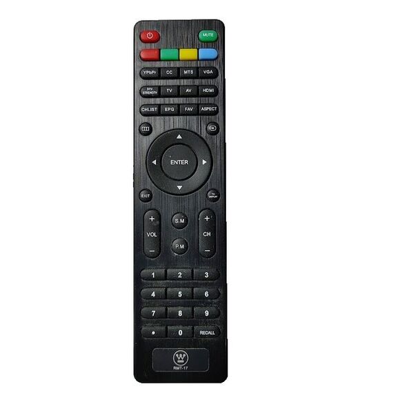 WESTINGHOUSE RMT-17 TV Remote Control OEM Original Tested Works - Picture 1 of 3